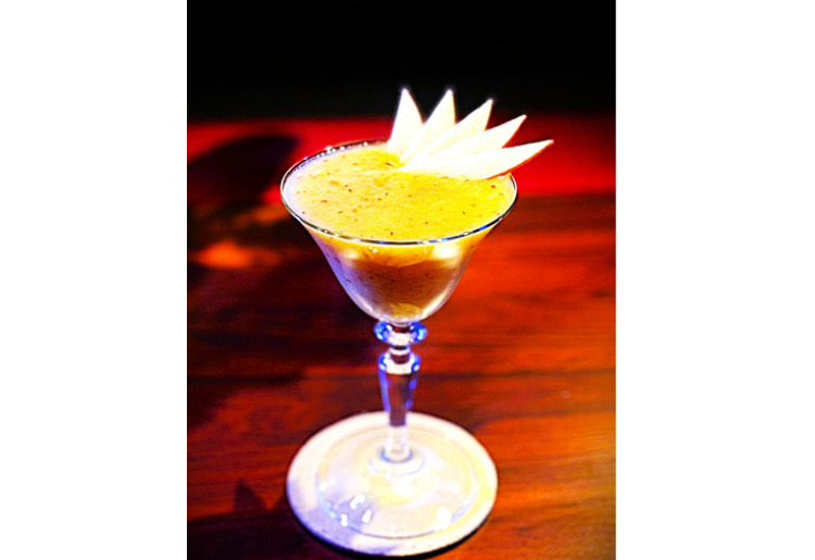 季節の果物を使って